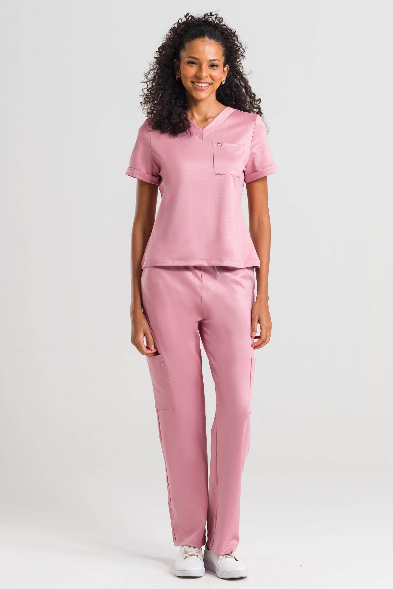 Scrub Feminino Soft - Rosa Blush
