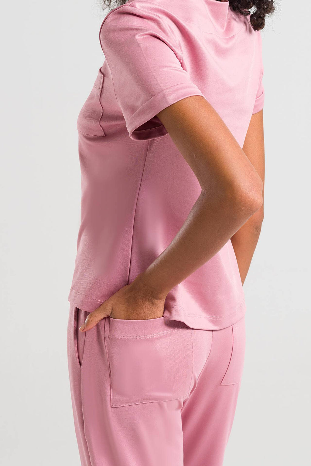 Scrub Feminino Soft - Rosa Blush