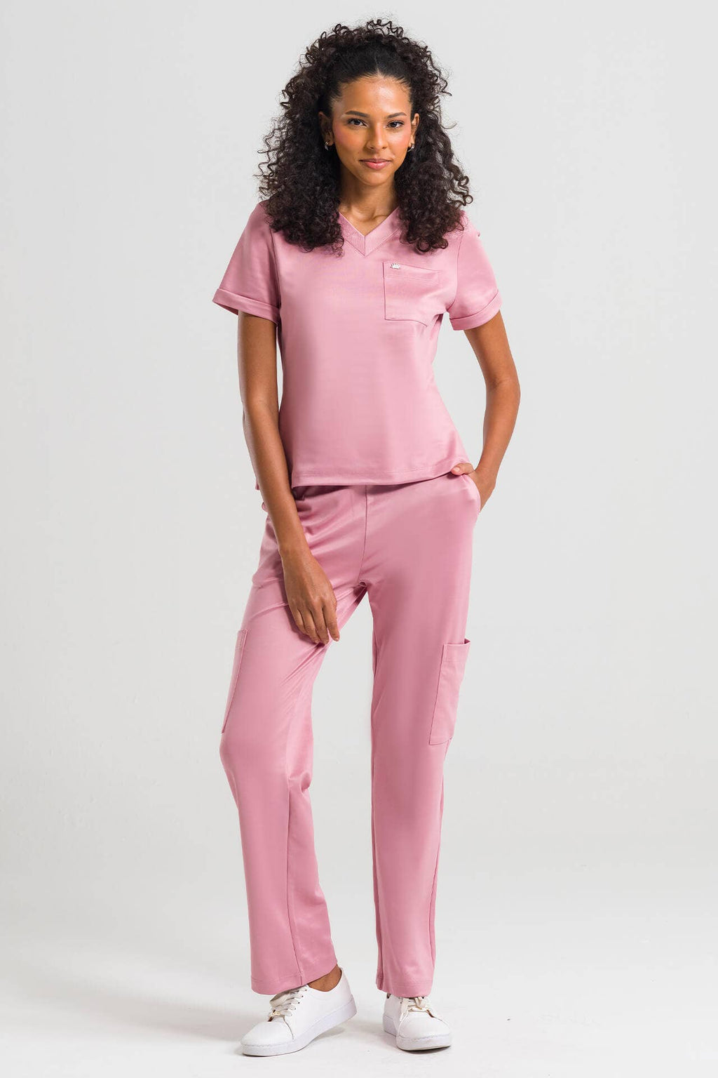 Scrub Feminino Soft - Rosa Blush