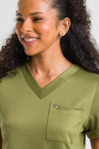 Scrub Feminino Soft - Verde Militar
