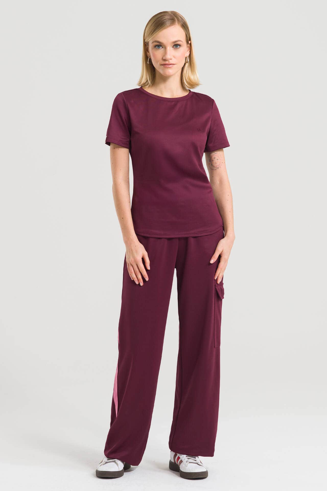 Scrub Feminino Sporty - Bordô