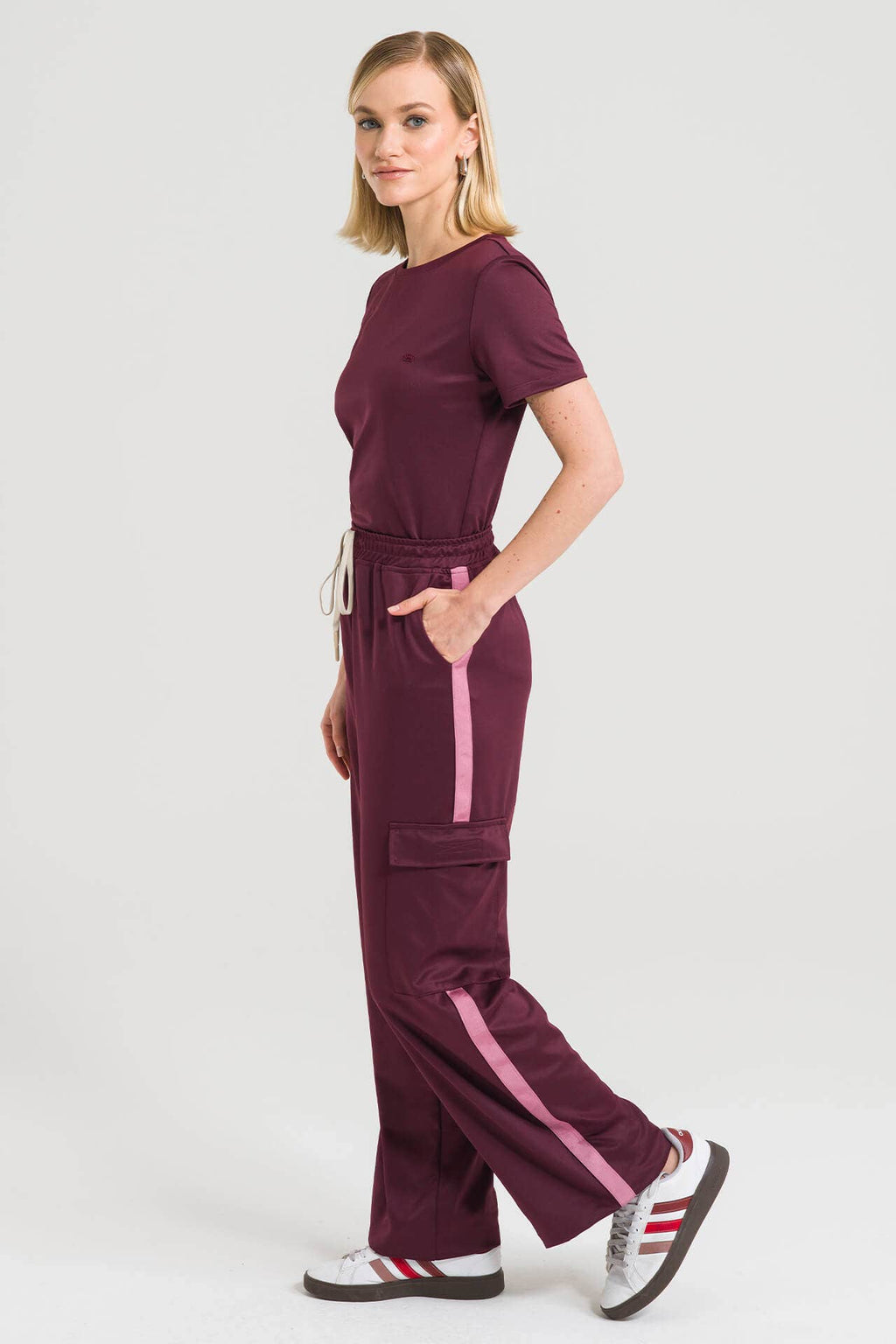 Scrub Feminino Sporty - Bordô