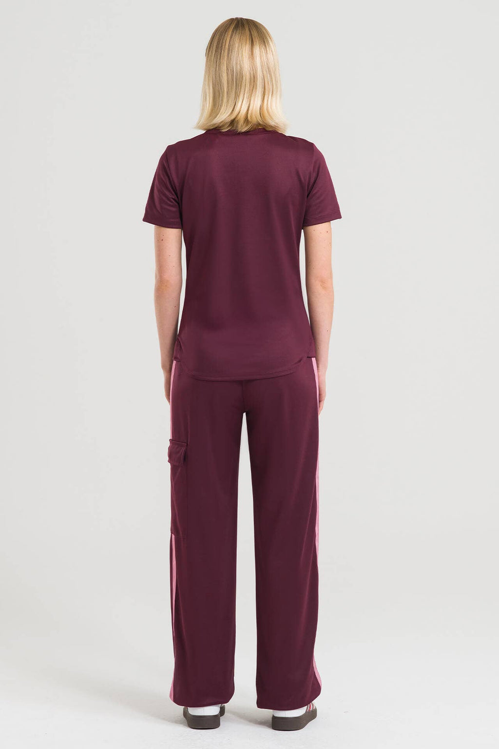 Scrub Feminino Sporty - Bordô