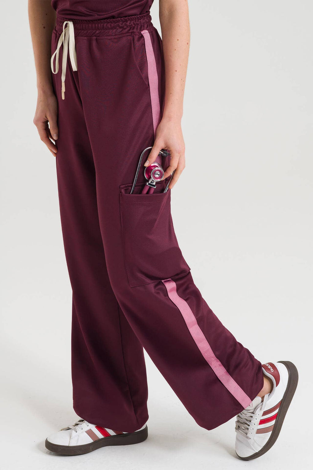 Scrub Feminino Sporty - Bordô