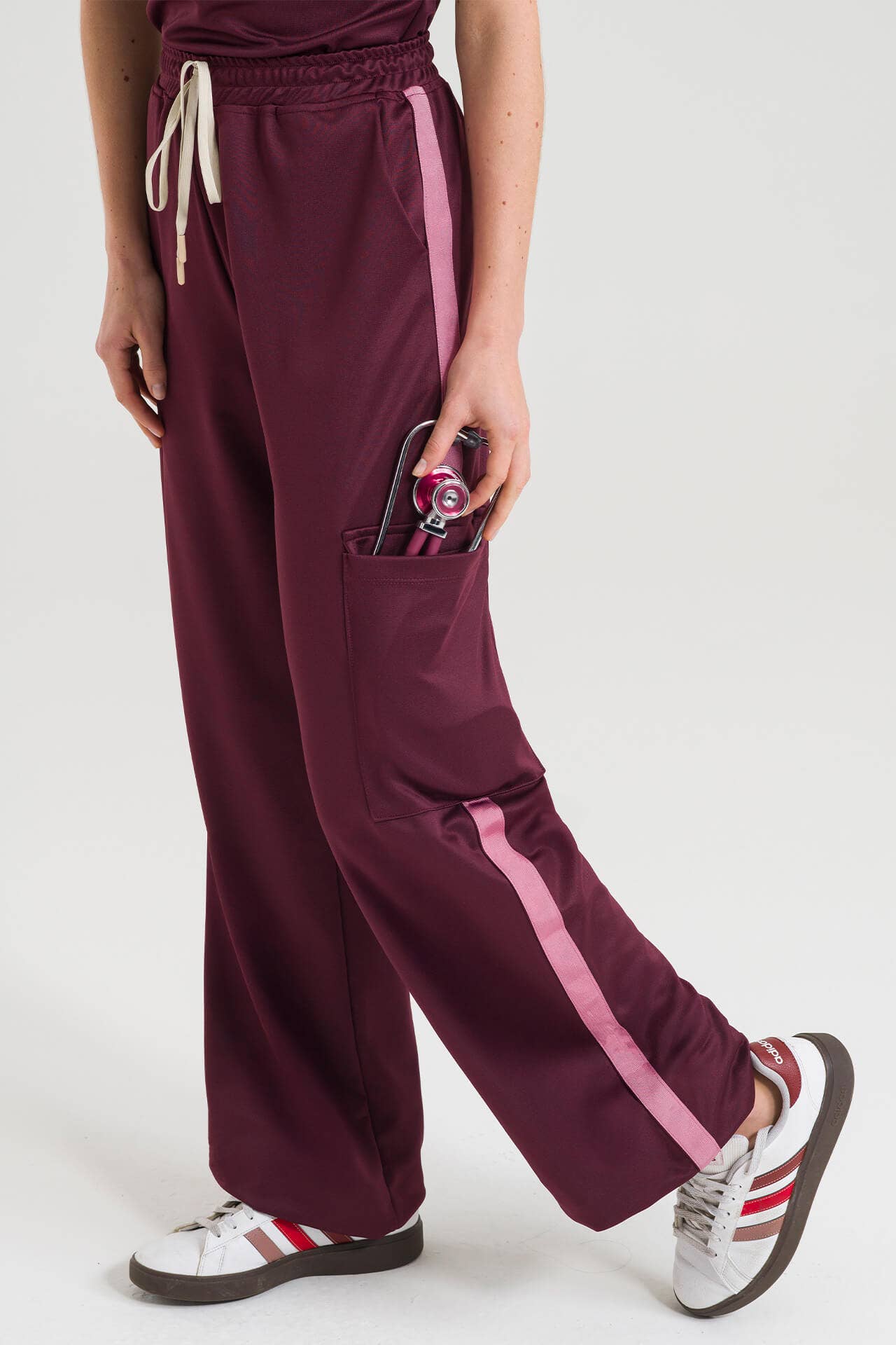 Scrub Feminino Sporty - Bordô