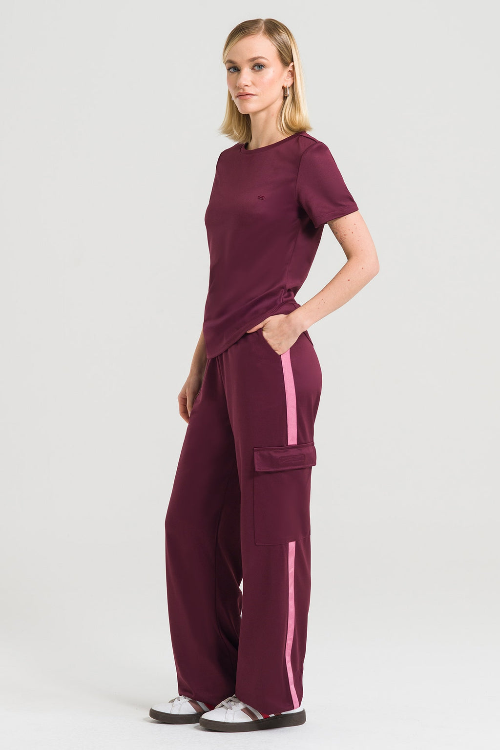 Scrub Feminino Sporty - Bordô