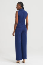 Scrub Feminino Trendy - Azul Marinho