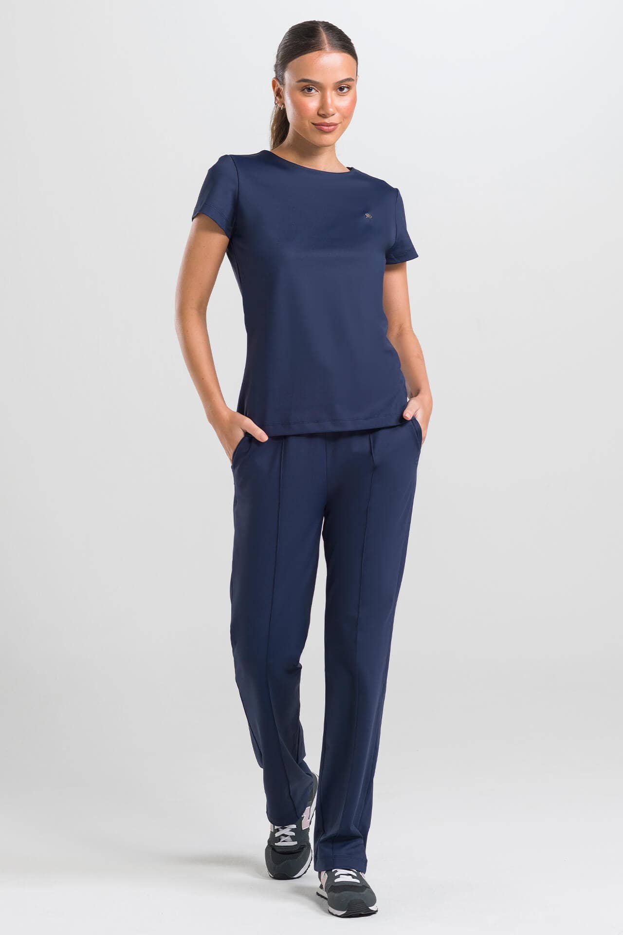 Scrub Feminino Veneto - Azul Marinho