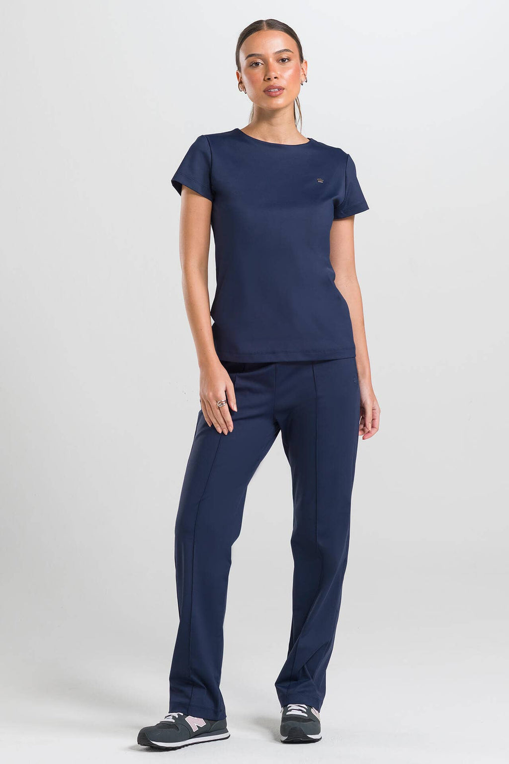 Scrub Feminino Veneto - Azul Marinho