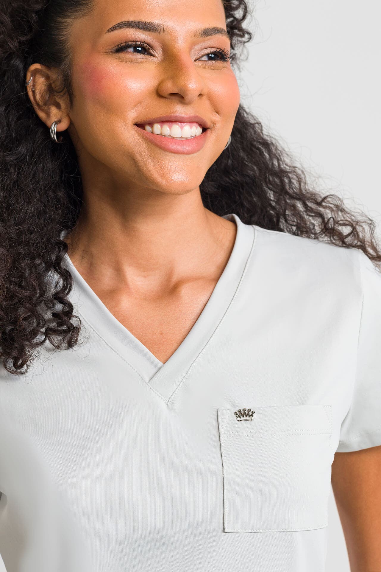Scrub Feminino Way - Cinza