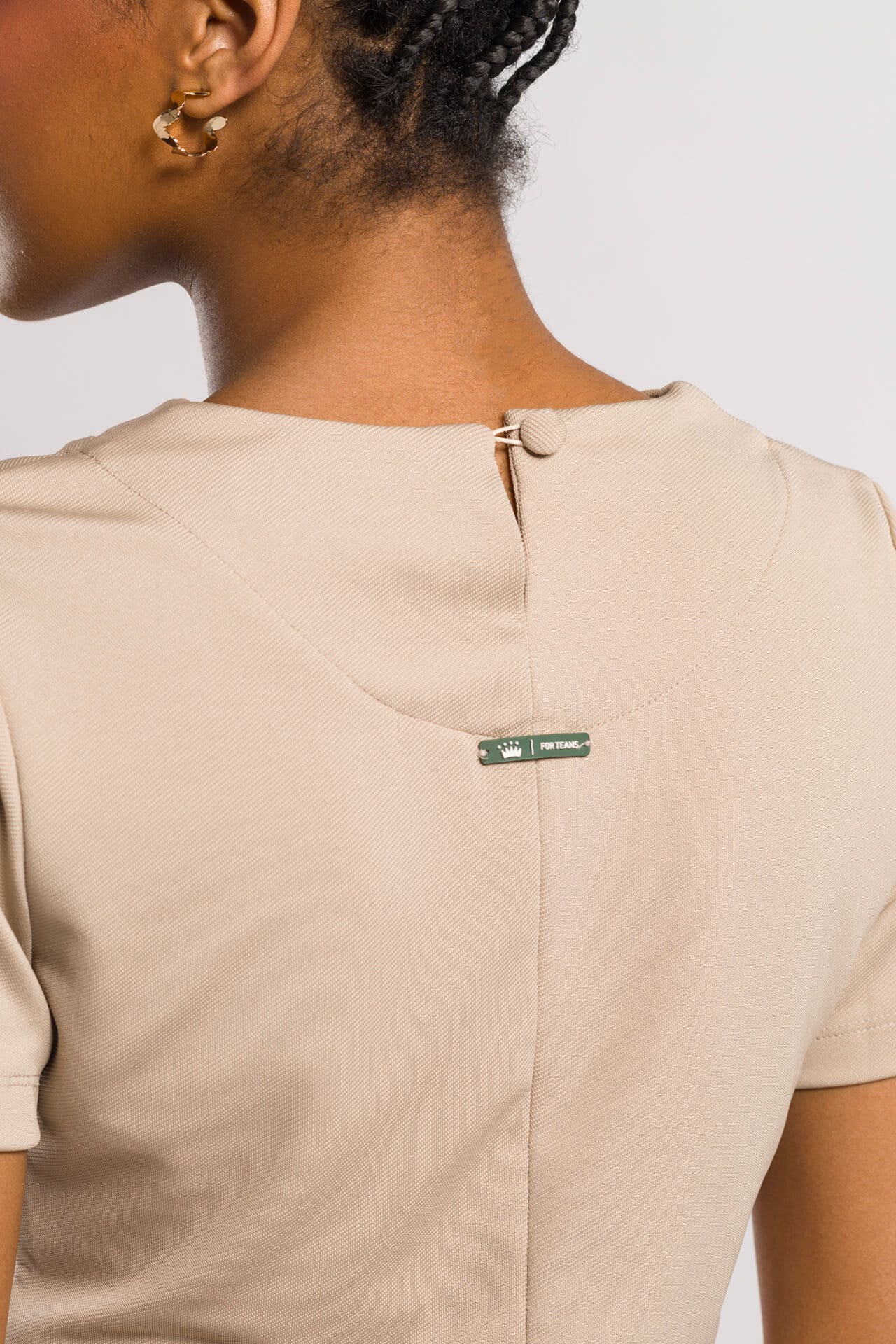 Scrub Feminino Life Style - Bege