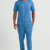 Scrub Masculino Active - Azul Jeans