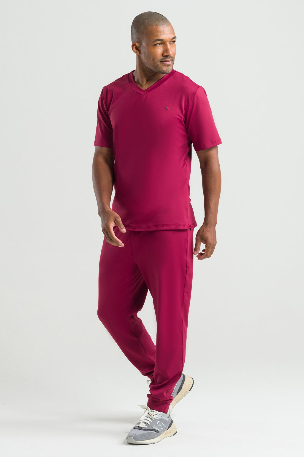 Scrub Masculino Active - Bordô