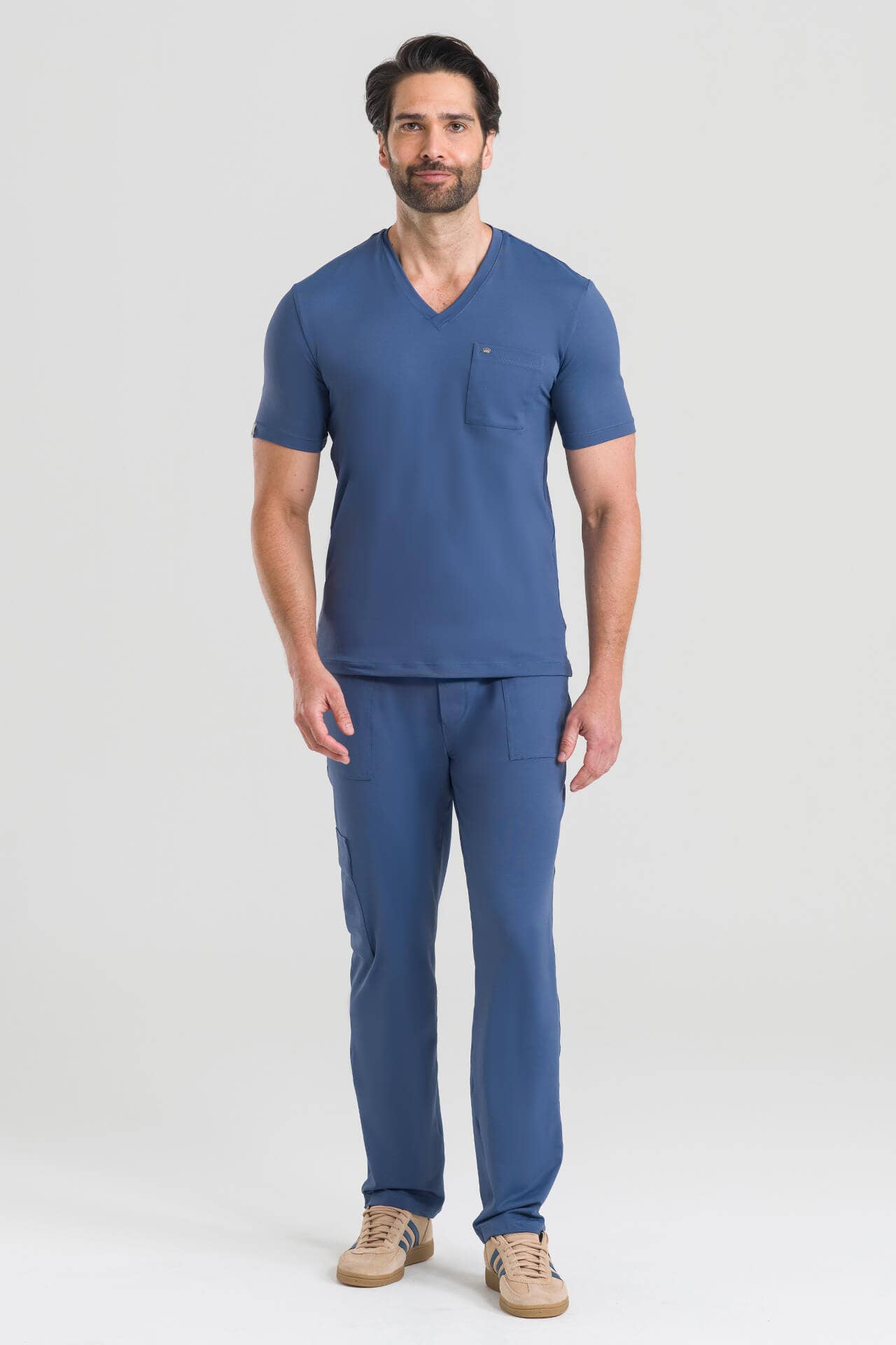 Scrub Masculino Care - Azul Marinho