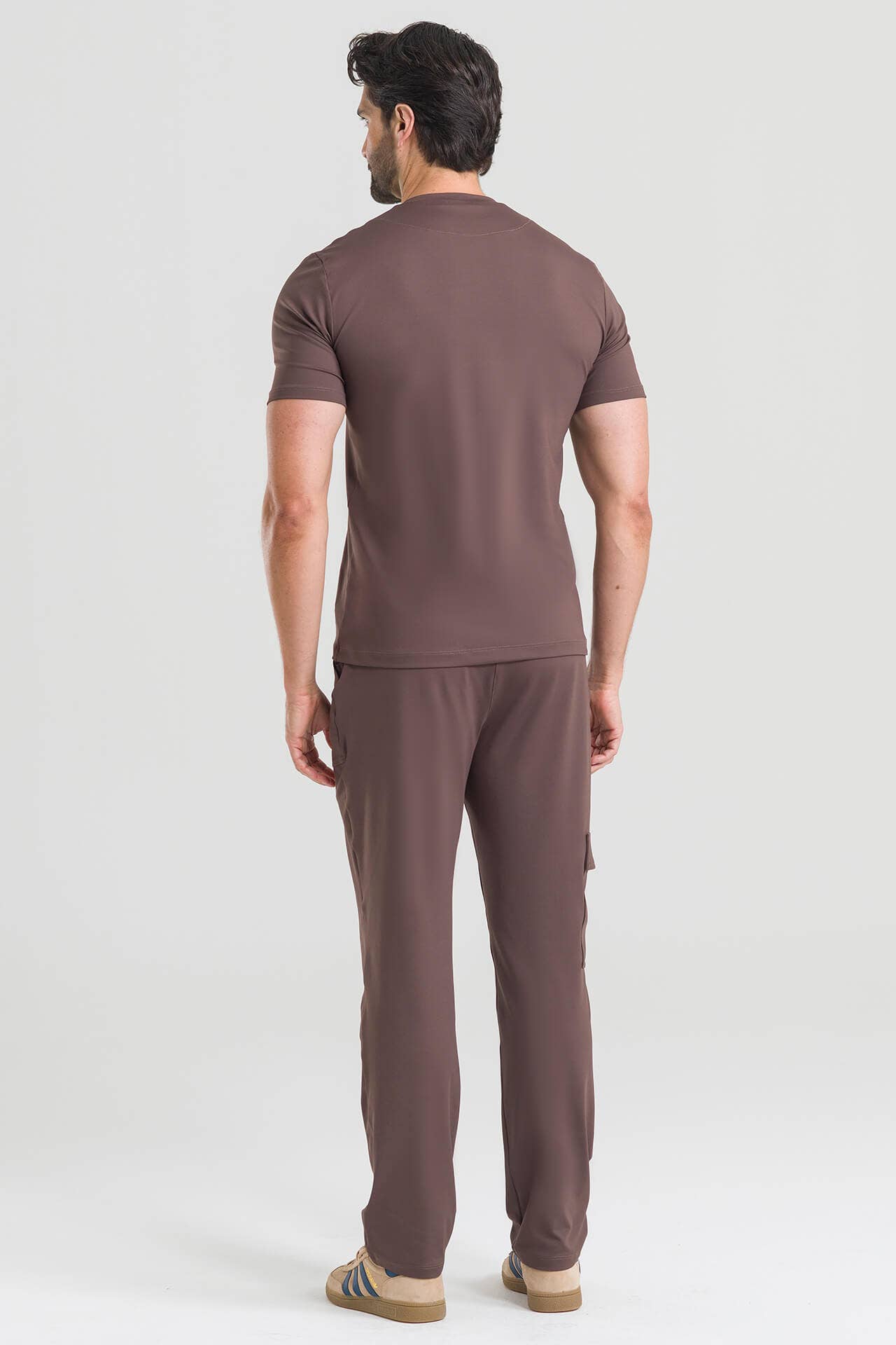 Scrub Masculino Care - Marrom