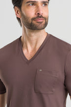 Scrub Masculino Care - Marrom