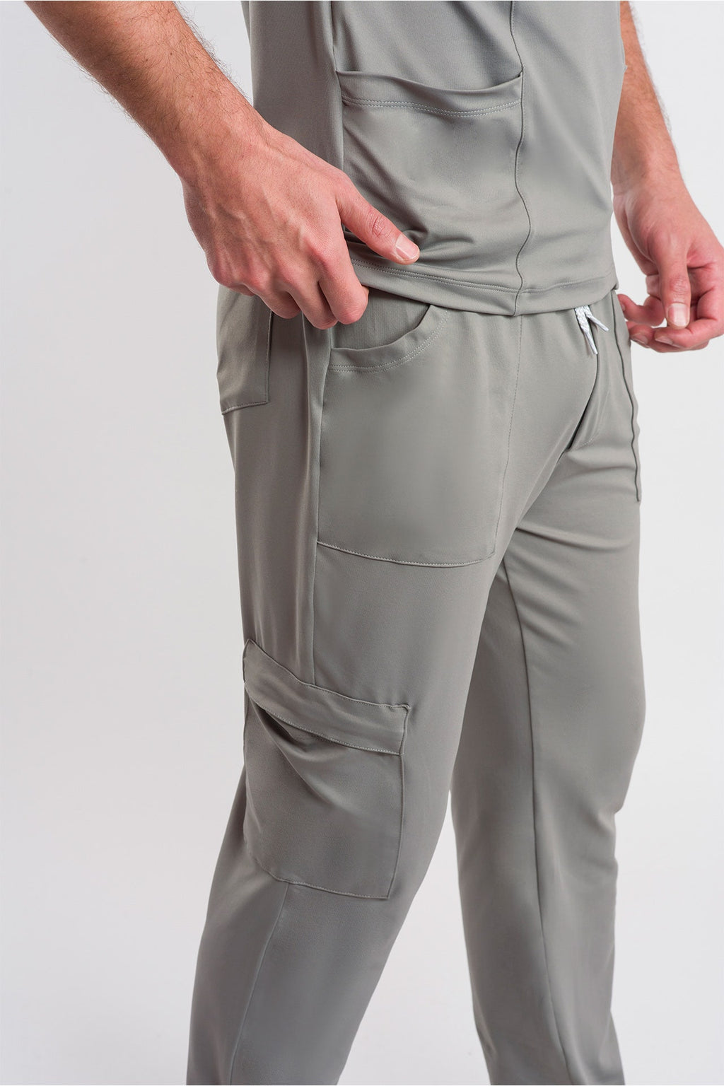 Scrub Masculino Coach - Cinza Chumbo