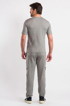Scrub Masculino Coach - Cinza Chumbo