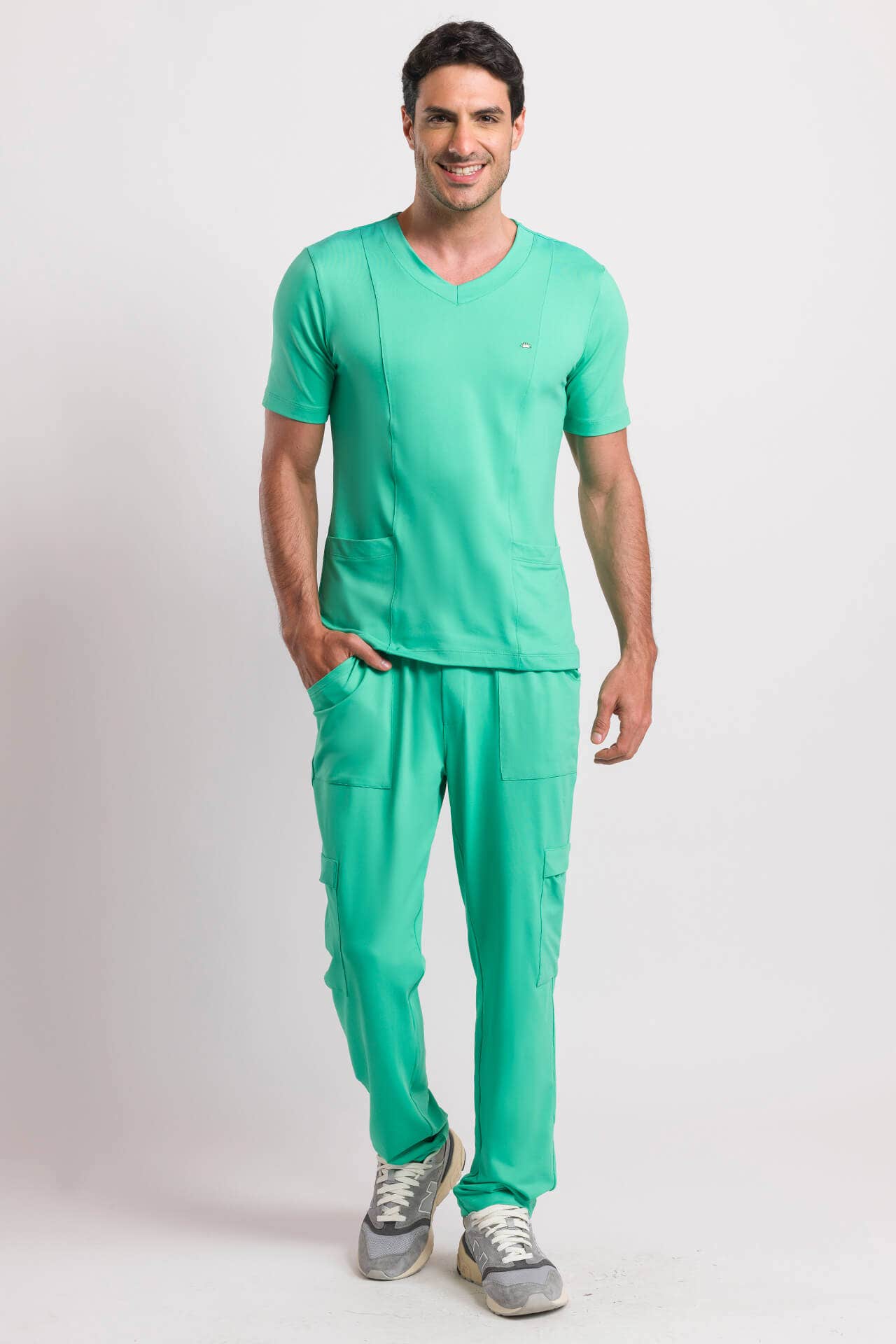 Scrub Masculino Coach - Verde Caribe