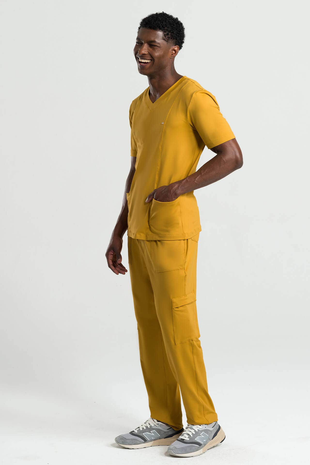 Scrub Masculino Coach Cherie 10 anos - Honey