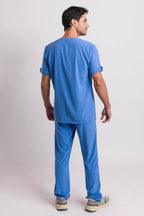 Scrub Masculino Easy - Azul