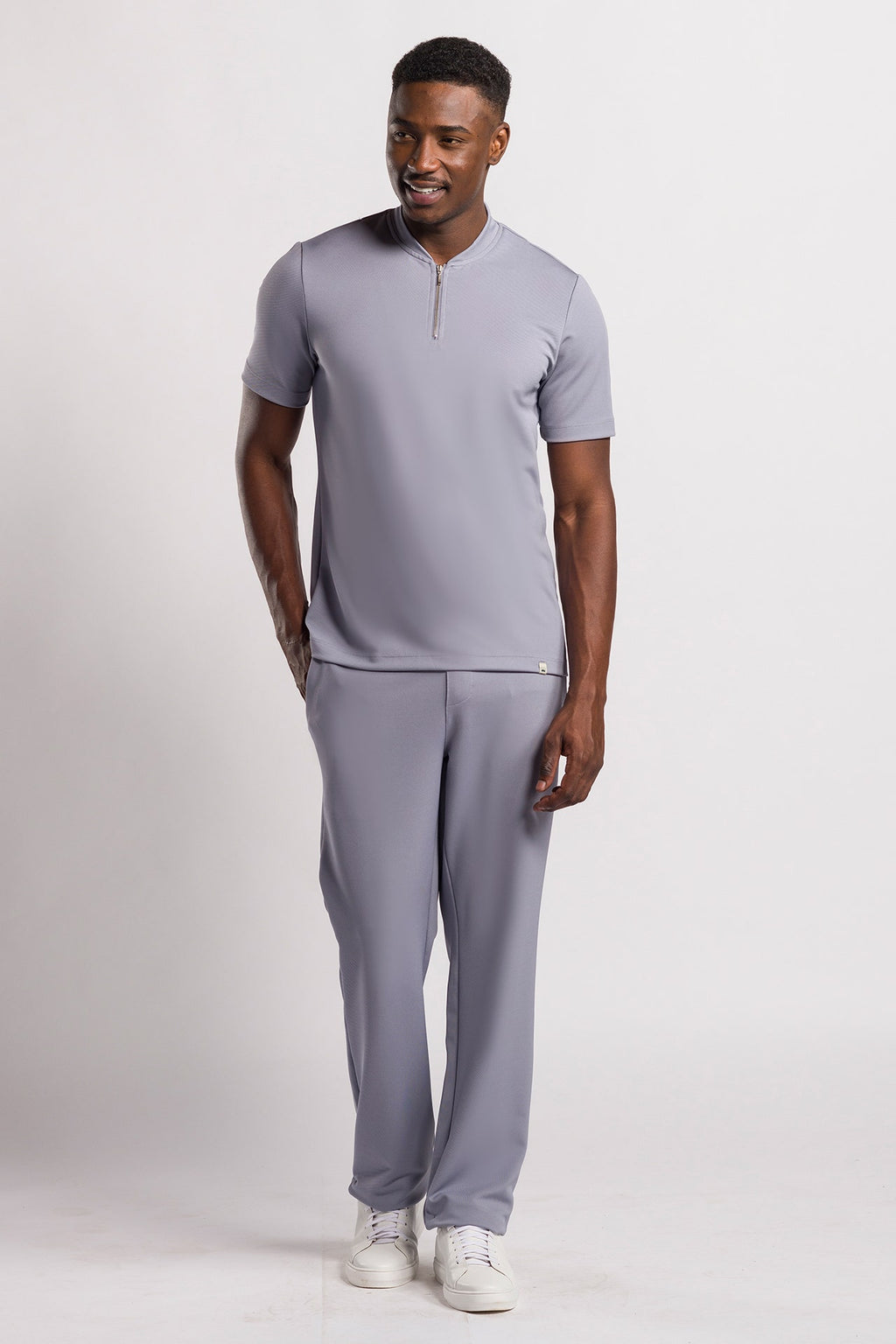 Scrub Masculino Life Style - Cinza