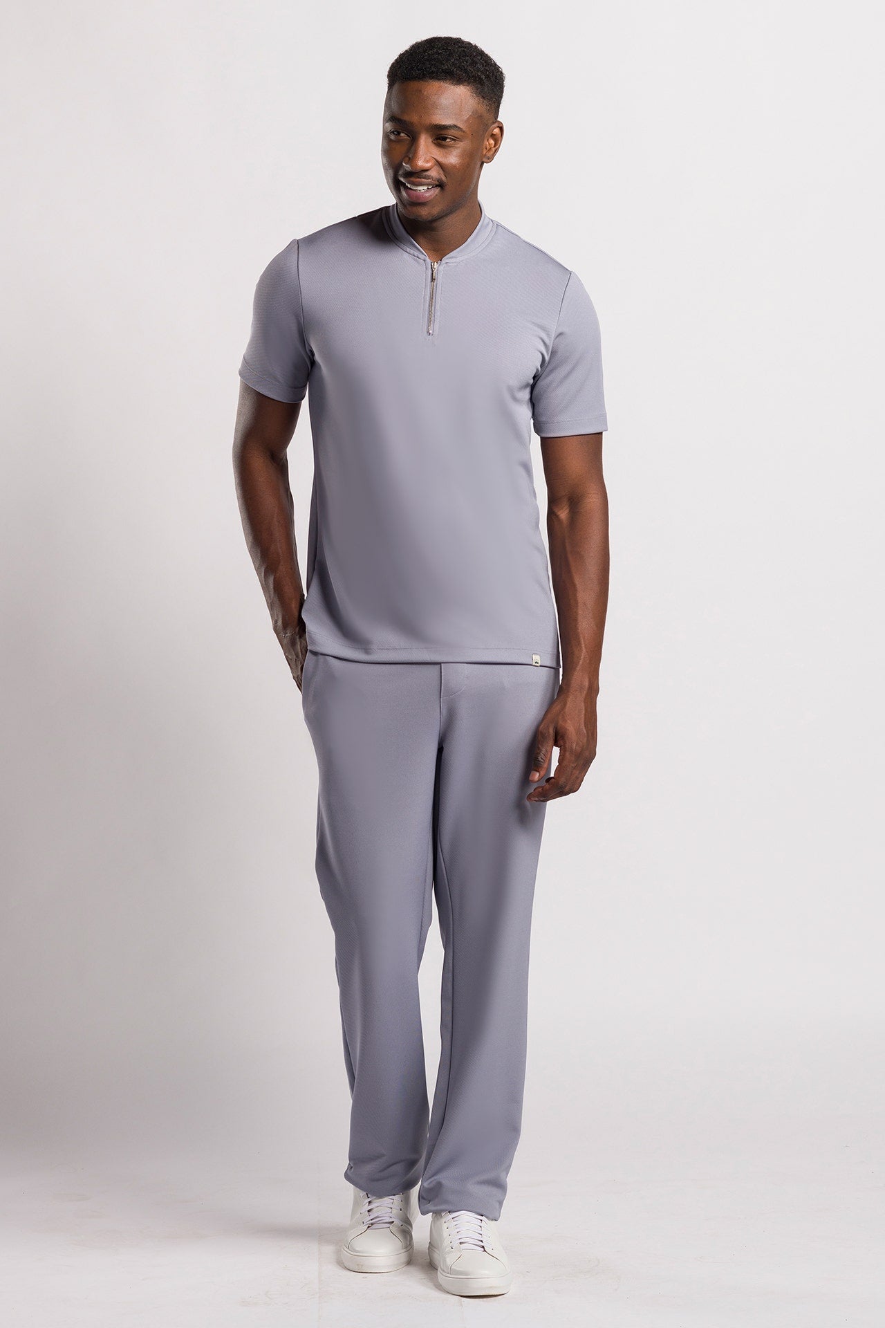 Scrub Masculino Life Style - Cinza