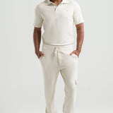 Scrub Masculino Polo - Bege