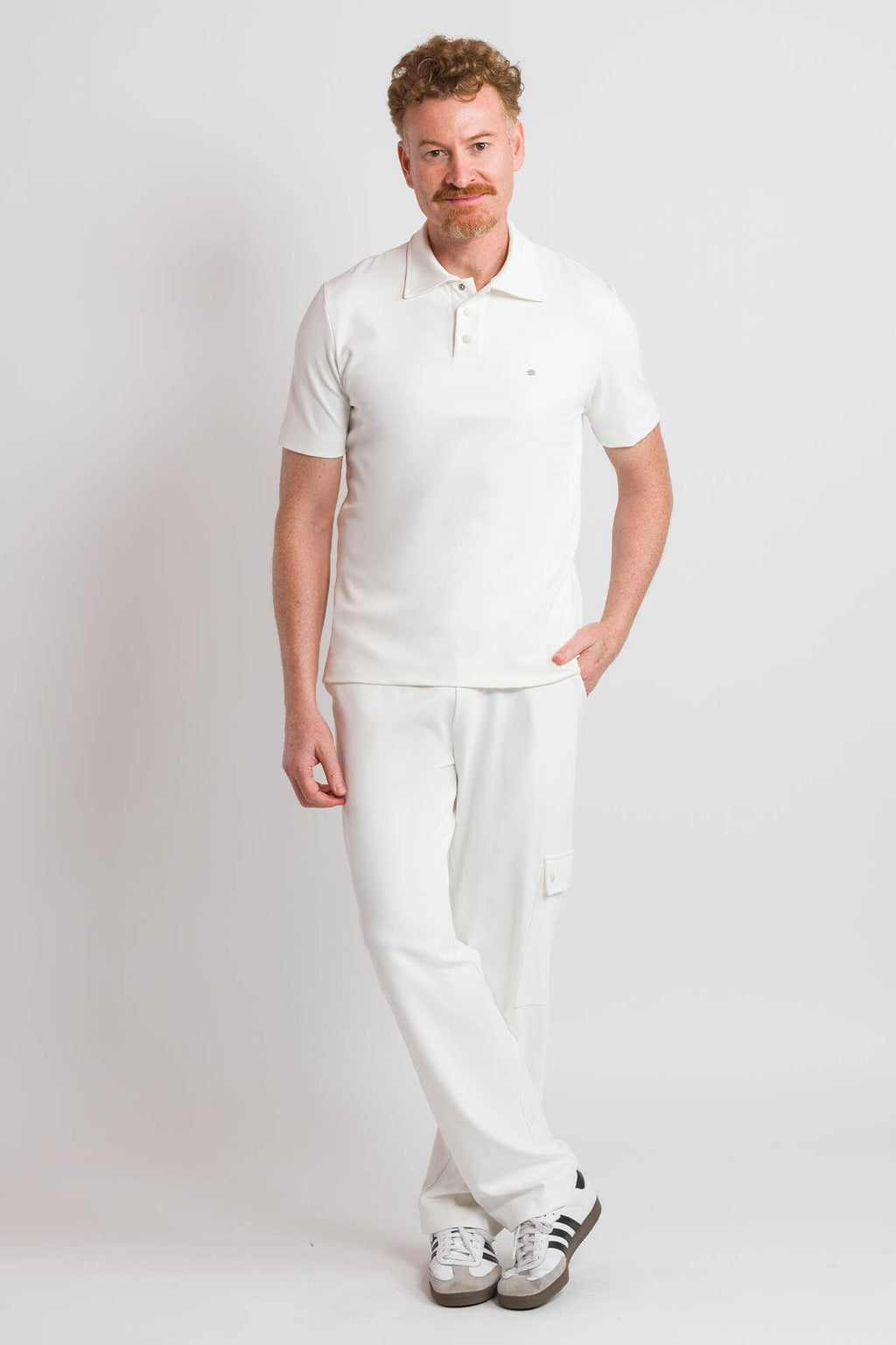 Scrub Masculino Polo - Branco