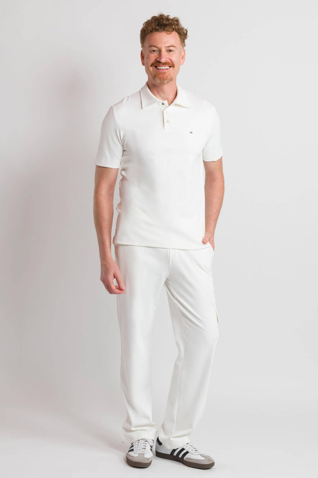 Scrub Masculino Polo - Branco