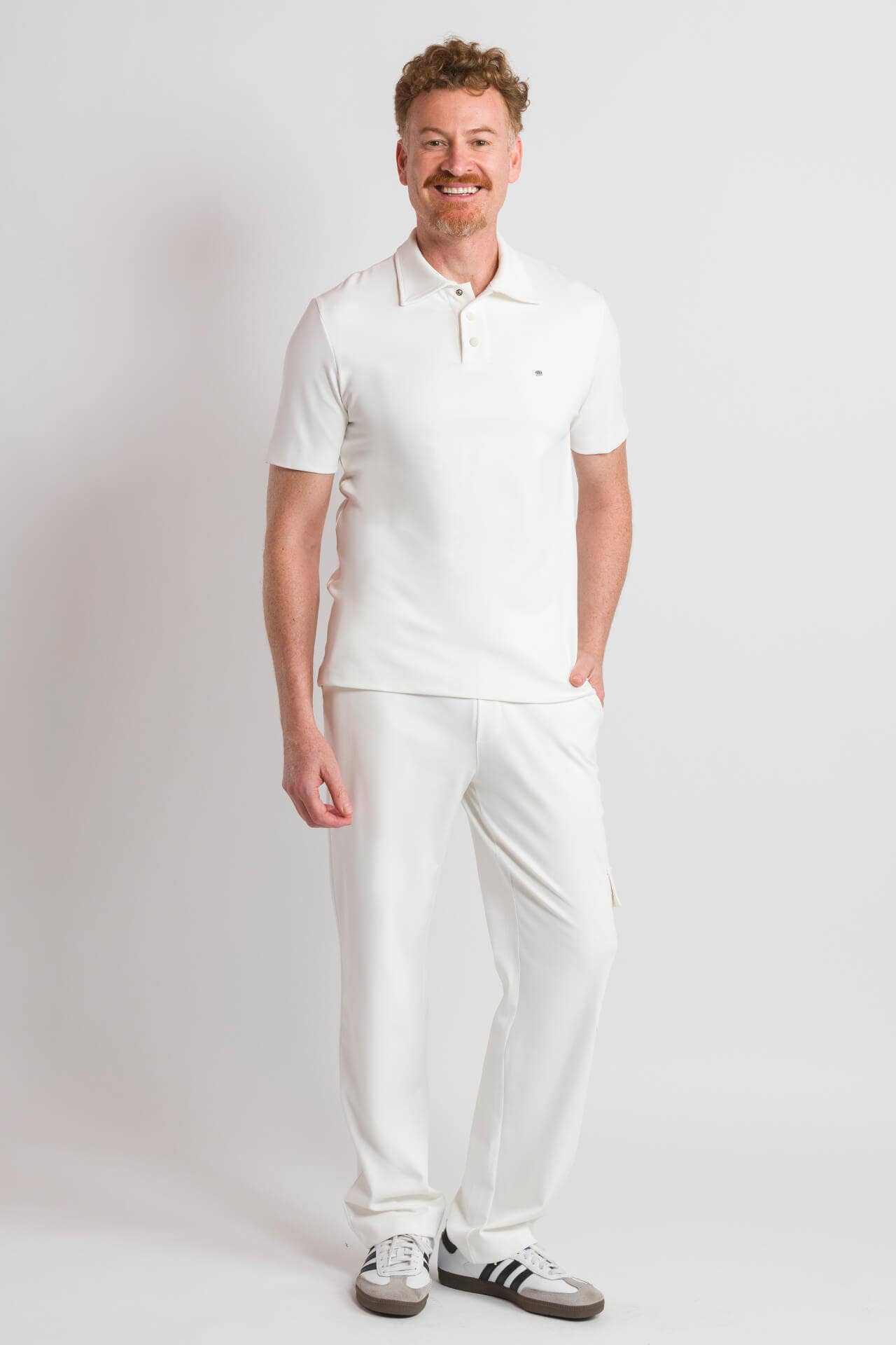 Scrub Masculino Polo - Branco