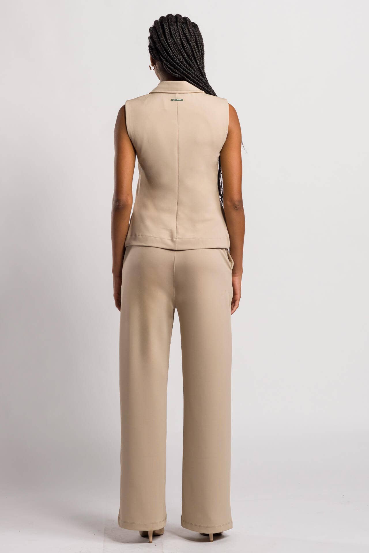 Scrub Feminino Trendy - Bege