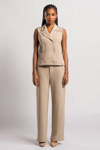 Scrub Feminino Trendy - Bege