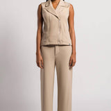 Scrub Feminino Trendy - Bege
