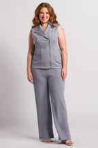 Scrub Feminino Trendy - Cinza