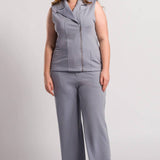 Scrub Feminino Trendy - Cinza