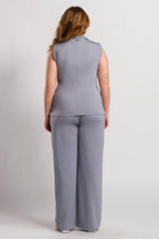 Scrub Feminino Trendy - Cinza