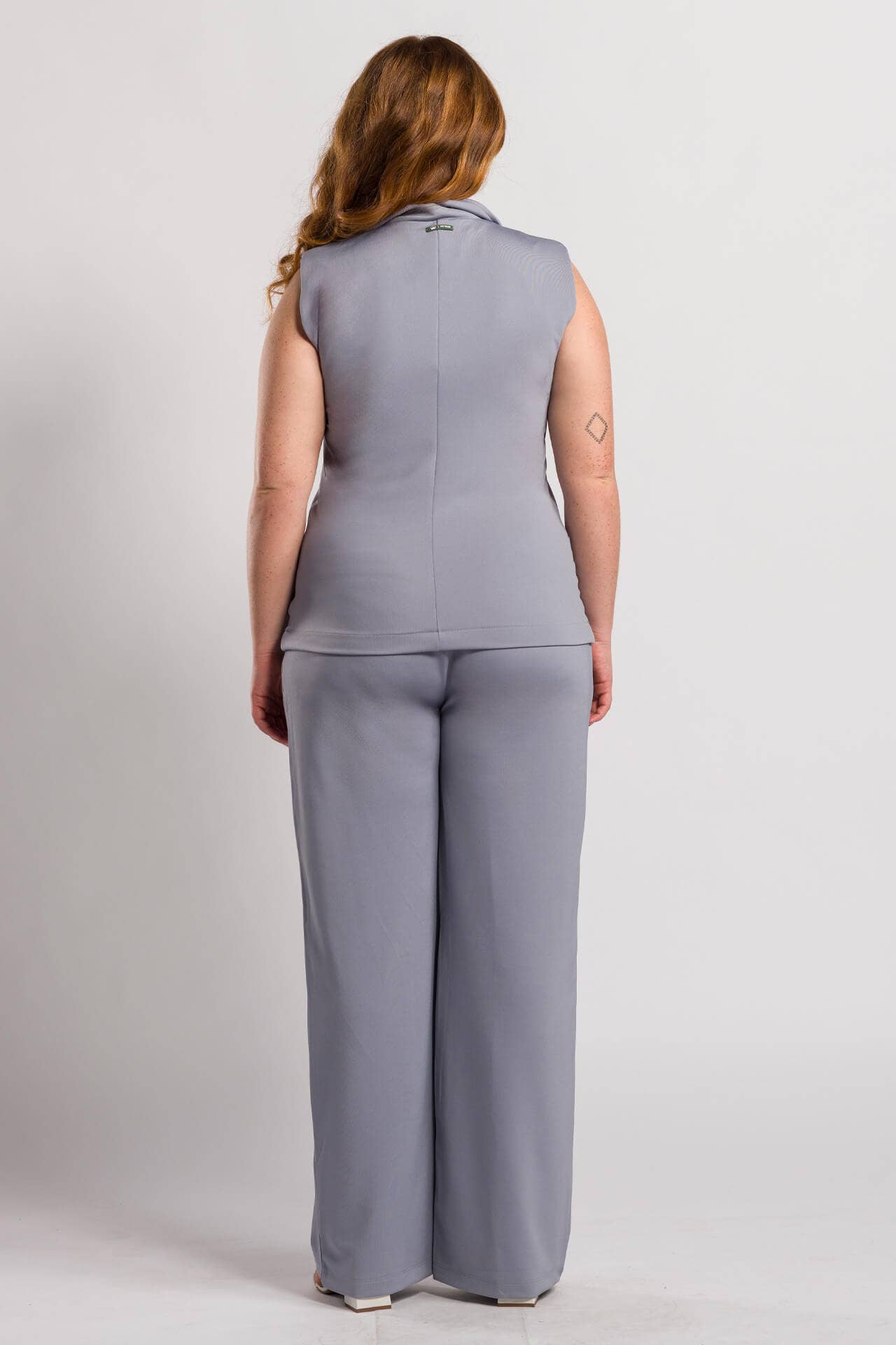 Scrub Feminino Trendy - Cinza