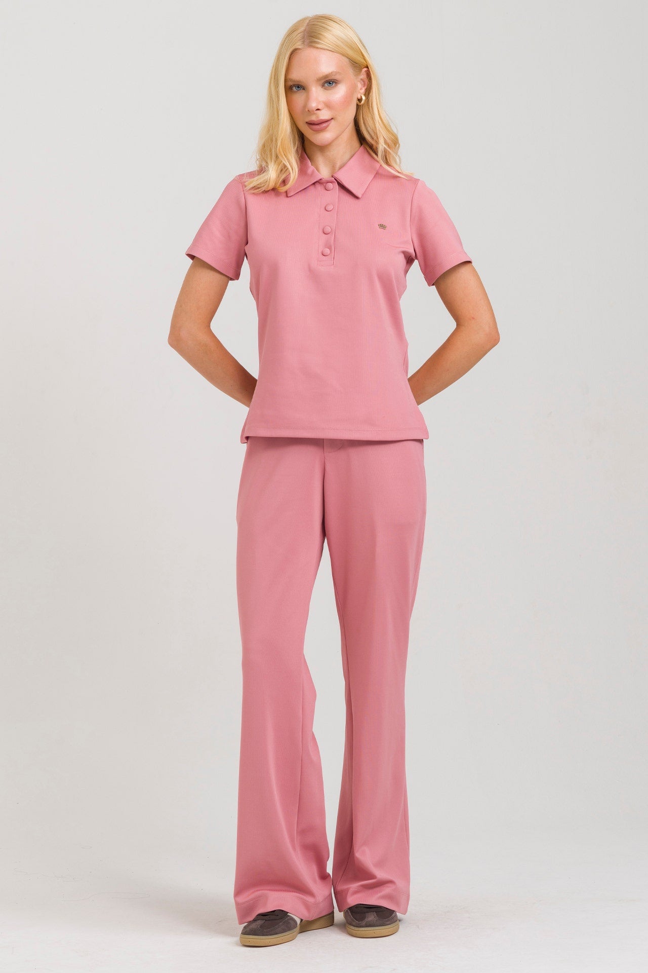 Scrub Feminino Club - Rosa Malve