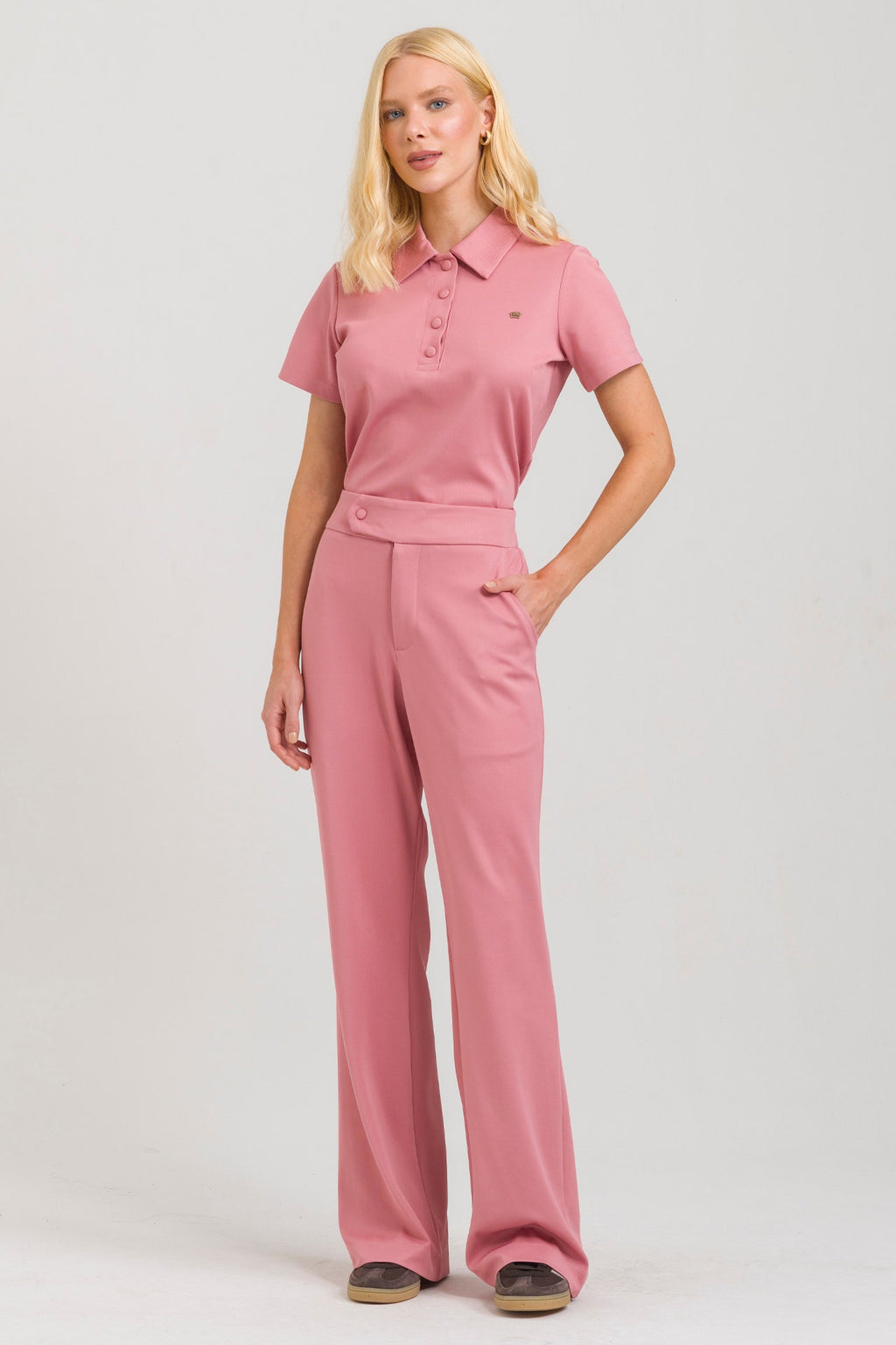 Scrub Feminino Club - Rosa Malve