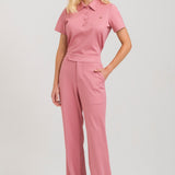Scrub Feminino Club - Rosa Malve