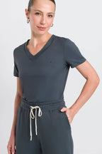 Scrub Feminino Active - Cinza Chumbo