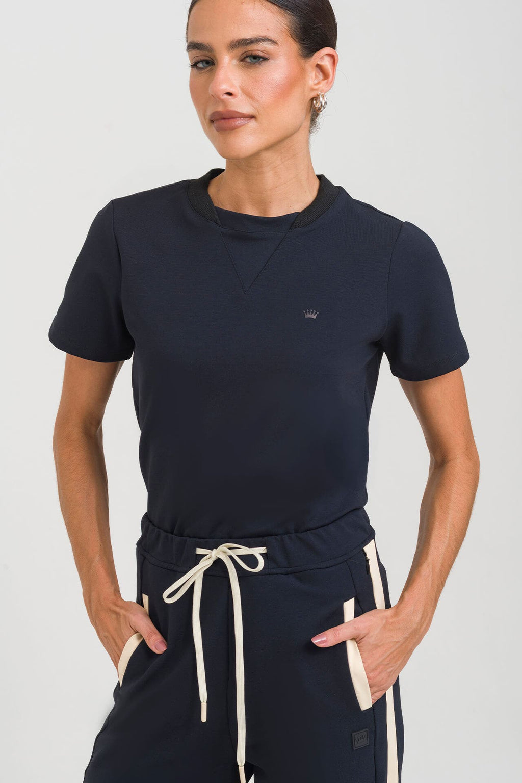 Scrub Feminino Bold - Preto