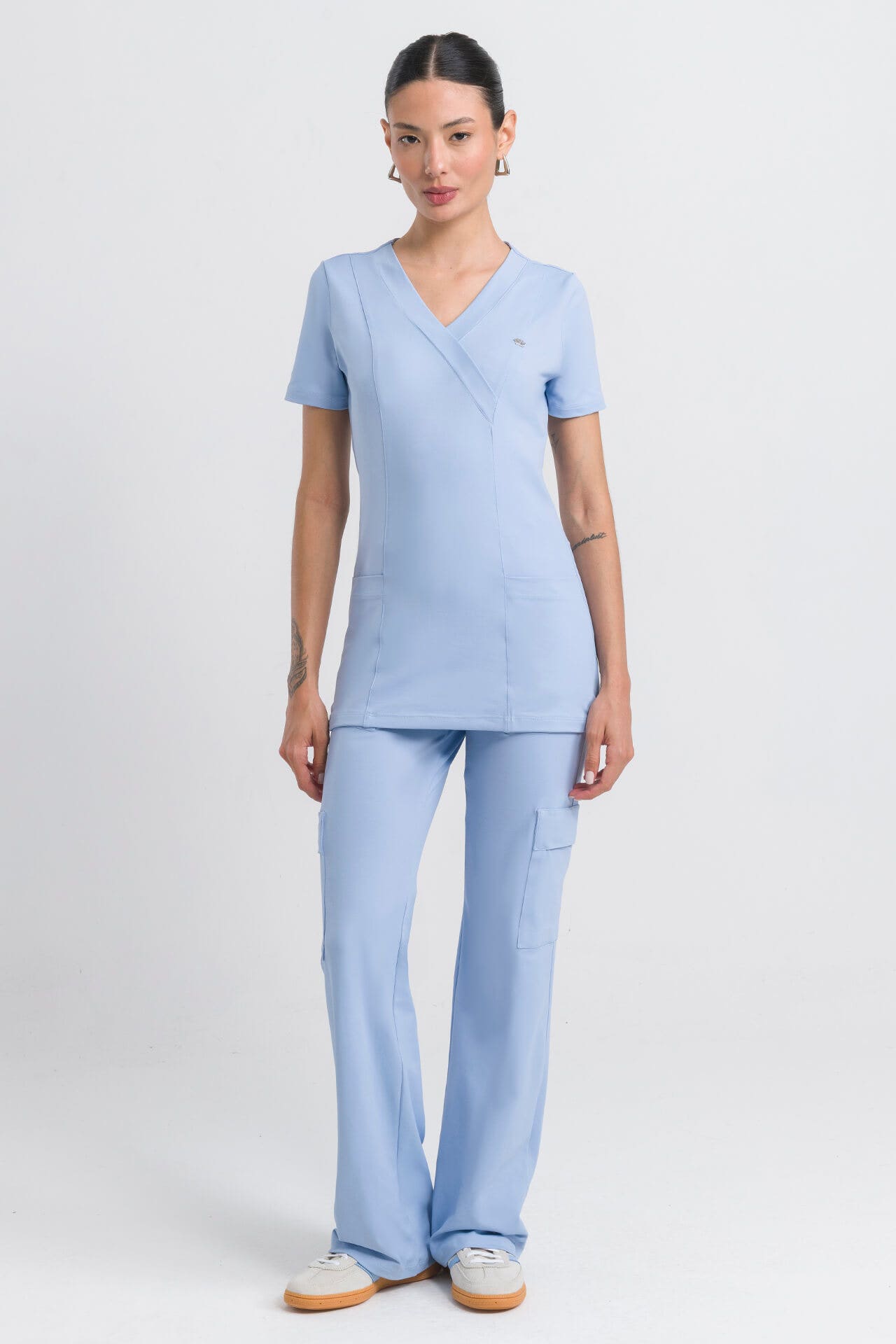 Scrub Feminino Coach - Azul Brisa