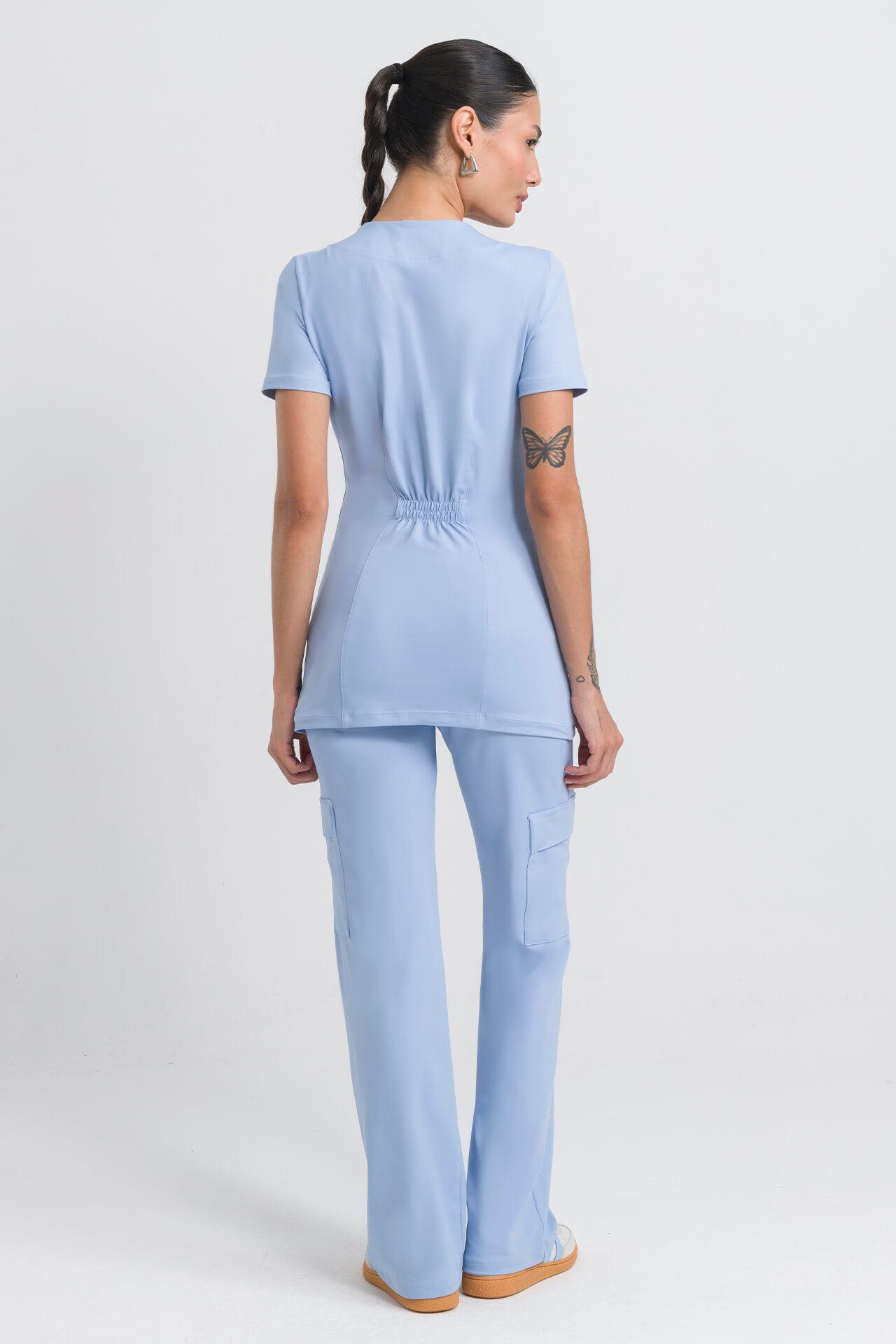Scrub Feminino Coach - Azul Brisa