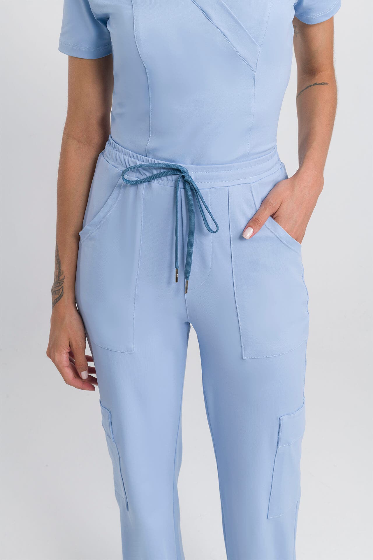 Scrub Feminino Coach - Azul Brisa