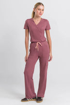 Scrub Feminino Coach - Rosa Vintage