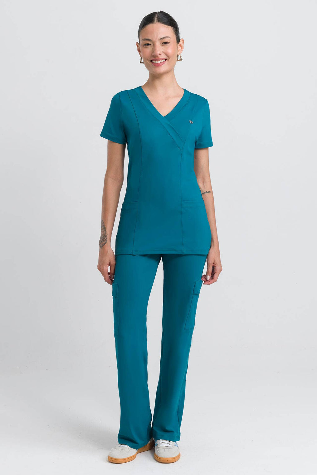 Scrub Feminino Coach - Verde Oceanic