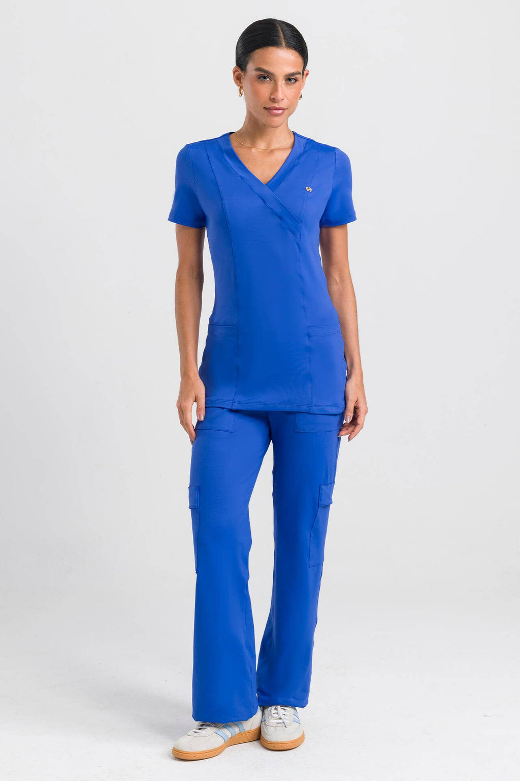 Scrub Feminino Coach Edição Limitada Brasil - Azul