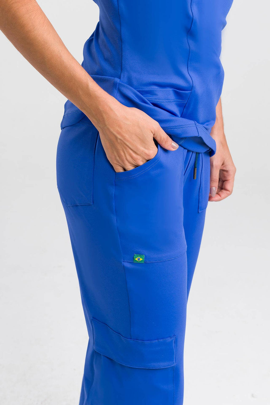 Scrub Feminino Coach Edição Limitada Brasil - Azul